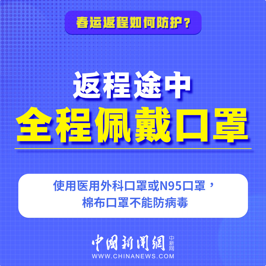 不得不返程去上班了，该如何做好个人防控？